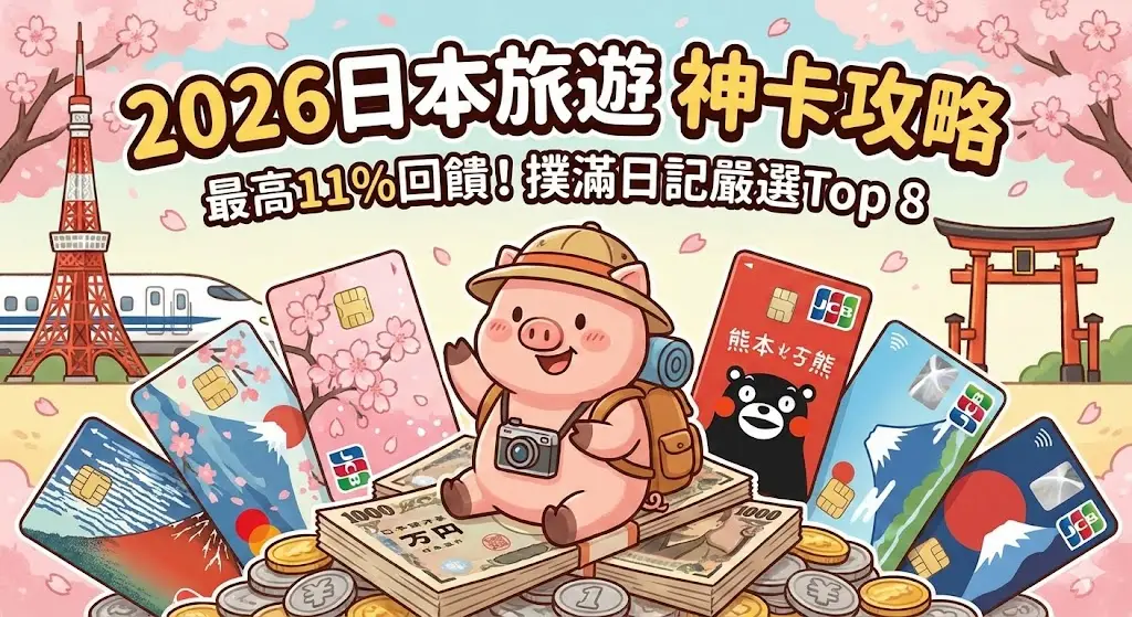 2026年日本旅遊神卡攻略~最高11%回饋~JCB10%活動開始囉~