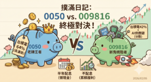 一張表看懂台積電比例與複利差異